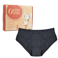 Experience comfort and confidence throughout your cycle.
Our eco-friendly Omumu Leakproof Period Underwear is designed with advanced multi-layer technology, offering maximum absorbency, comfort, and sustainability. Made from organic, breathable fabrics, it’s perfect for all-day wear, ensuring you stay fresh, dry, and secure.